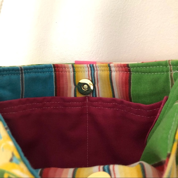 Colorful Floral Print y2k Shoulder Bag Purse - Picture 4 of 5